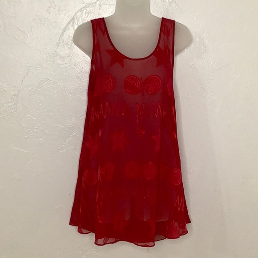 Victoria's Secret Gold Label old stock sheer mid century design babydoll Size S